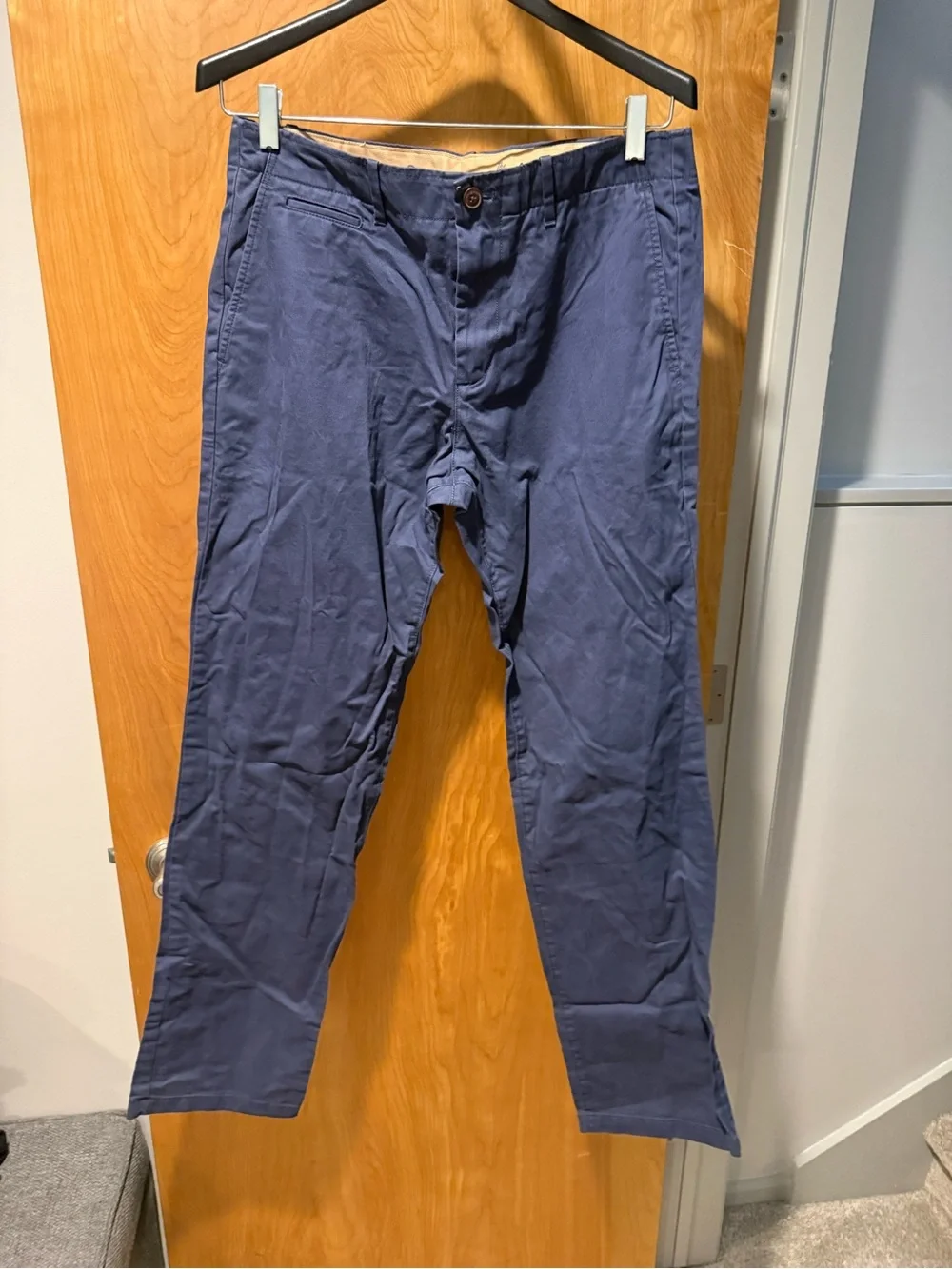 GAP Men's Indigo Blue Chinos